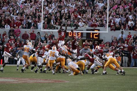 Alabama Wins Over Tennessee Provided A Kick