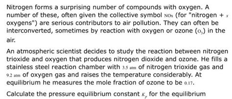 Solved Nitrogen forms a surprising number of compounds with | Chegg.com