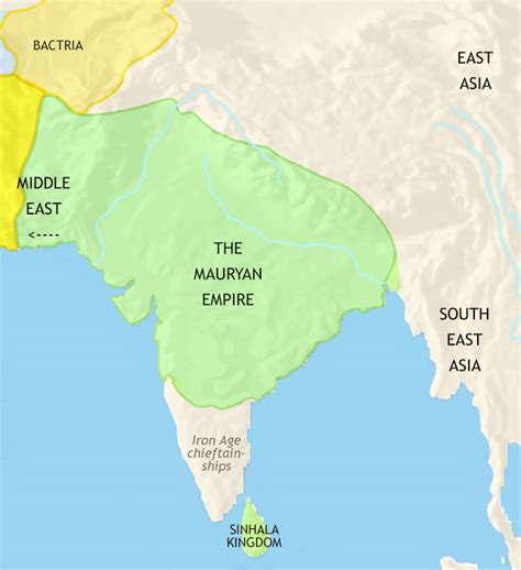 Ashoka Empire Map