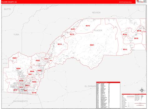 Placer County Parcel Map - Spain Map