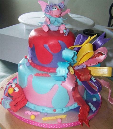 ABBY CADABBY & ELMO THEMED CAKE By: Sue by CAKES BY SUE, via Flickr | Themed cakes, Elmo ...