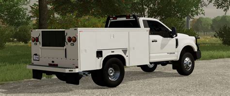 2022 Ford F350 Single Cab Service Truck V1.0.0.0 - FS25 / FS22 Mod