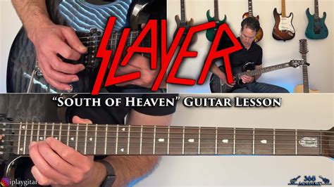 Slayer - South of Heaven Guitar Lesson - YouTube