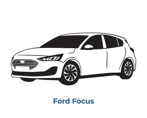 Black Ford Focus: Over 2 Royalty-Free Licensable Stock Vectors & Vector Art | Shutterstock