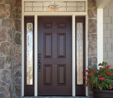 Pella 6 Panel Entry Door Solid Panel | Pella.com | Fiberglass entry ...