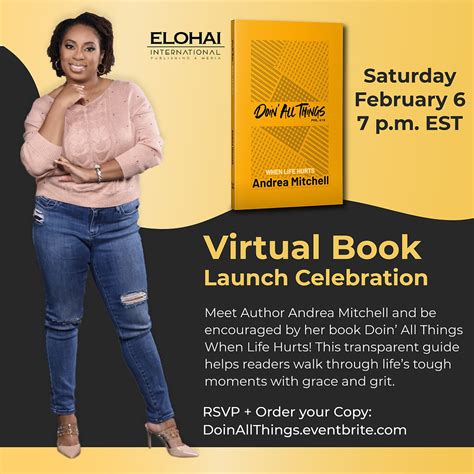 New virtual Book Launch Celebration