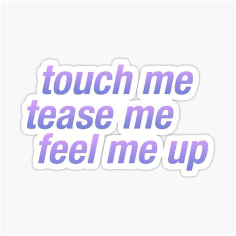 "WAYV WAY V LOVE TALK LYRICS TOUCH ME TEASE ME FEEL ME UP KPOP" Sticker ...