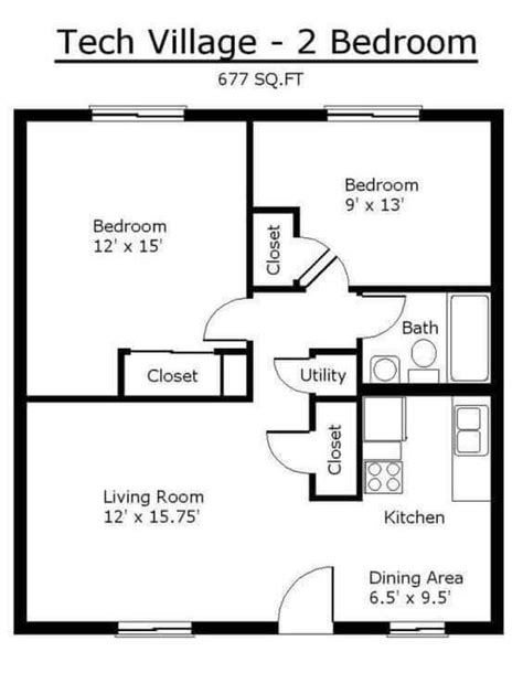 white house interior | Tiny house floor plans, Bedroom floor plans, Small house floor plans