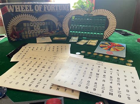 Wheel of Fortune 1985 Edition Board Game - Etsy