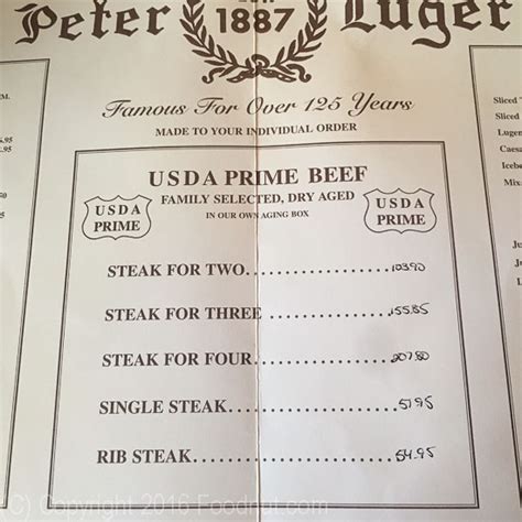 Peter Luger Steakhouse, Brooklyn New York