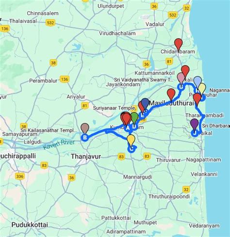 Chennai To Thiruvarur Route Map - Ucsd Spring Break 2024