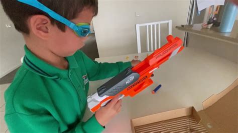 Nerf Battle Part 1 - YouTube