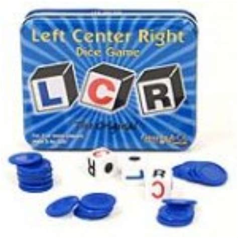 Koplow Left Centre Right LCR Card Game | Fun group games, Dice games, Left center right dice game