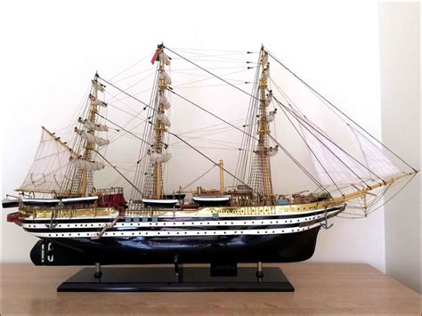 Large Scale Amerigo Vespucci Ship Model | Fully Built