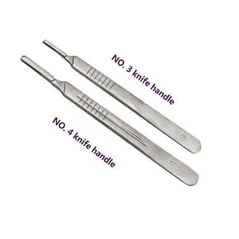 NO.4 Stainless steel hilt, Surgical Blade Knife, Scalpel Handle, knife handle For Graver PCB Art ...