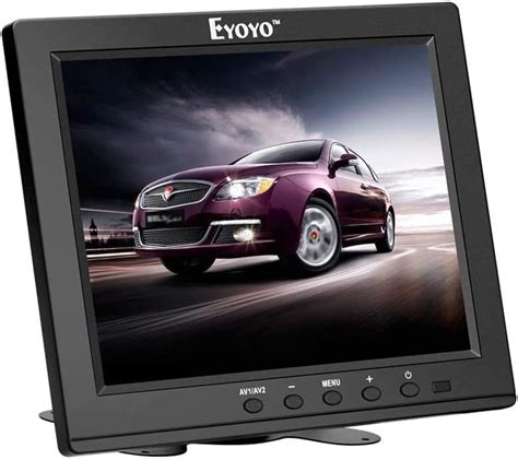 Eyoyo 8 Inch HDMI Monitor 1024x768 Resolution Display Portable 4:3 TFT LCD Mini HD Color Video ...