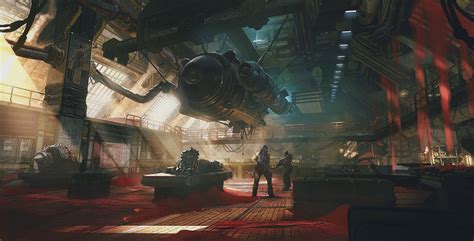 Gears of War 5 concept art by Eddie Del Rio : r/ImaginaryInteriors