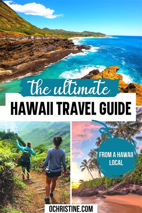 The Ultimate Hawaii Travel Guide (from a Hawaii Local!) | Hawaii travel guide, Trip to maui ...