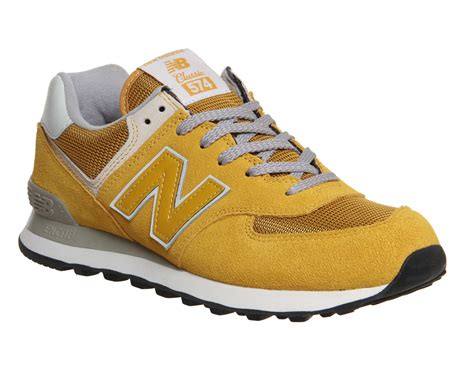 New Balance M574 Mustard - Unisex Sports | Sports shoes outfit, Casual shoes outfit, Sport shoes