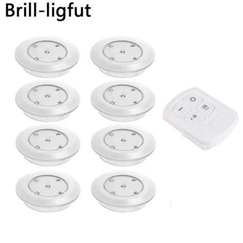 Aliexpress.com : Buy Wireless Dimmable Touch Sensor Led Under Cabinet Light LED Puck Lights Wall ...