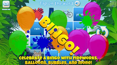 Bingo for Kids - Apps on Google Play