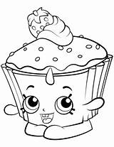 Cupcake Chic Shopkin coloring Page  Free Printable Coloring Pages sketch template