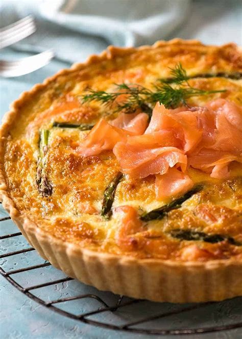 Salmon Quiche | RecipeTin Eats