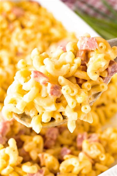 Cheesy Ham and Noodle Casserole - Julie's Eats & Treats