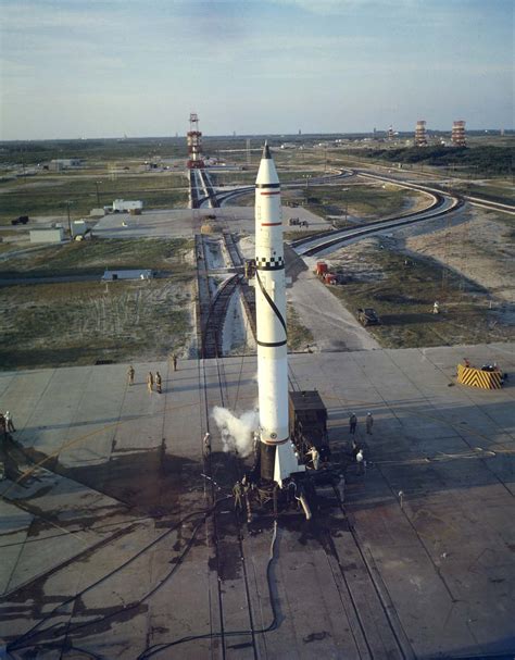 Redstone Missile on Launch Pad - NASA Marshall Space Flight Center ...