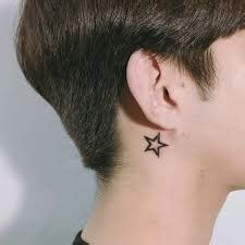 Star Behind Ear Tattoo Meaning, Design & Ideas