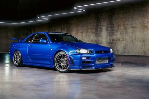 Paul Walker’s Fast & Furious 4 Nissan Skyline R34 GT-R Sells For A Record Breaking 1.35 Million ...