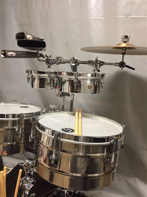 Latin Percussion set up | The Engine Room | Snare drum, Drum kits, Percussion