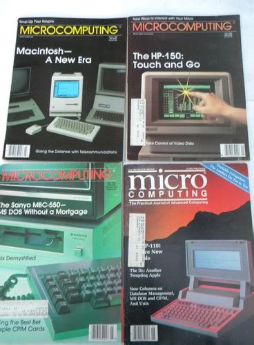 Lot of 1980s Computers&Electronics/Popular Electronics magazines early ...