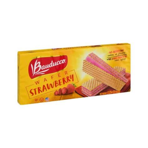 Bauducco Wafers Strawberry 86g - Sweet Zone