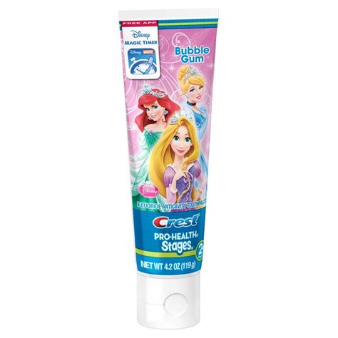 Crest Kid's Cavity Protection featuring Disney Princess Bubblegum Toothpaste - 4.2oz | Kids ...