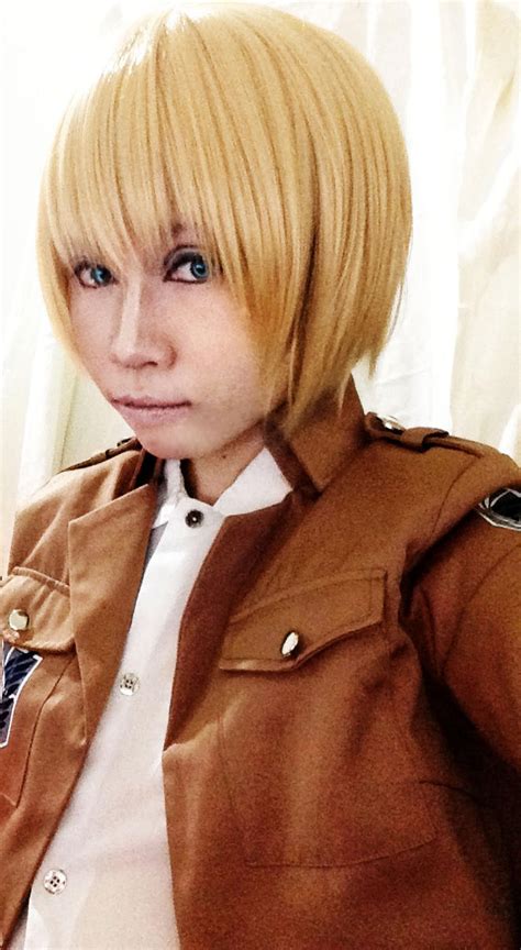 Armin cosplay test by vani27 on DeviantArt