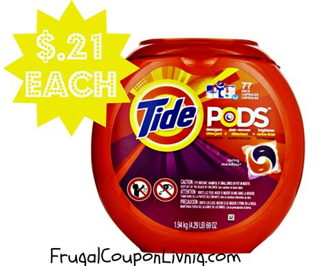 Tide Pods Laundry Detergent 77 ct for $14.38 + Free Shipping