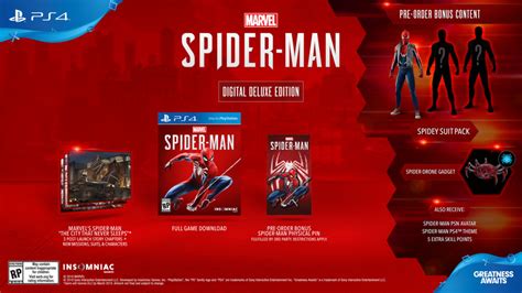 Spiderman PS4 Release Date Announced, Collectors and Digital Deluxe Editions Revealed