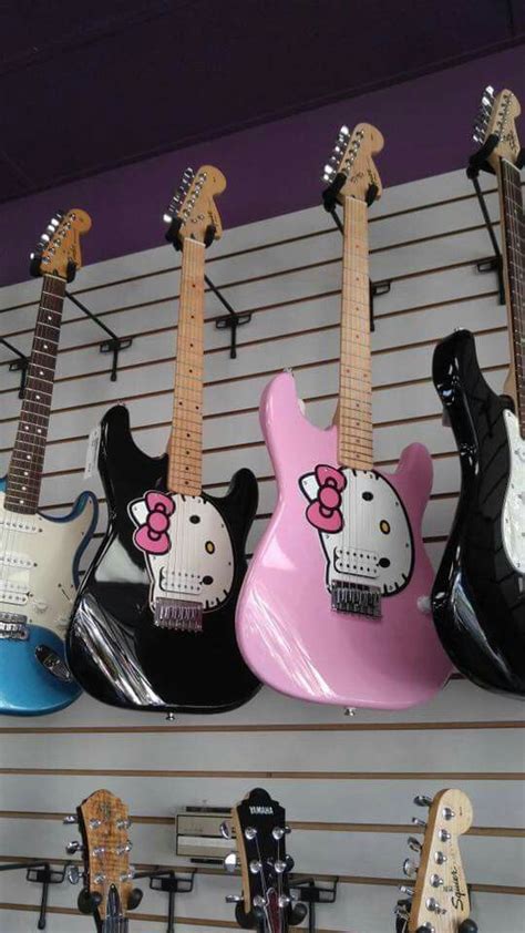 Hello kitty guitar – Artofit