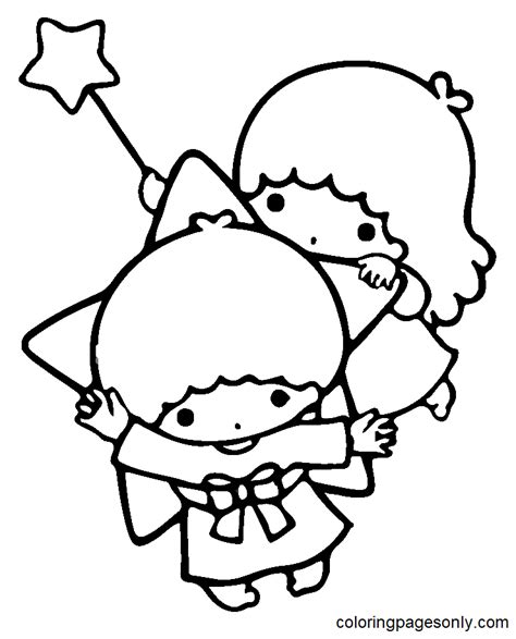 Kiki And Lala Coloring Pages