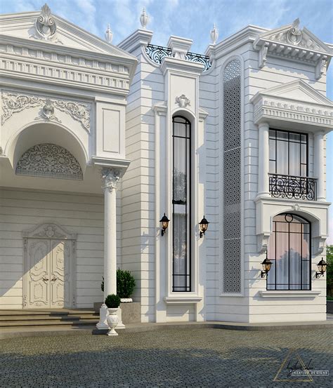 white palace on Behance