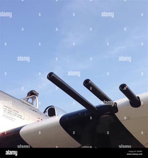 P47 Thunderbolt wing, cockpit and pilot's helmet Stock Photo - Alamy