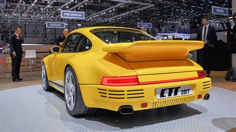 Ruf unveils rear-engine, carbon fiber CTR sports car