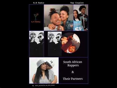 SOUTH AFRICAN RAPPERS AND THEIRS PARTNER (girlfriend)2023 #nastyc # ...