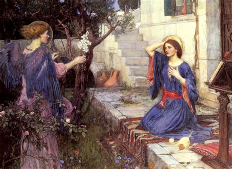 The Annunciation – John William Waterhouse