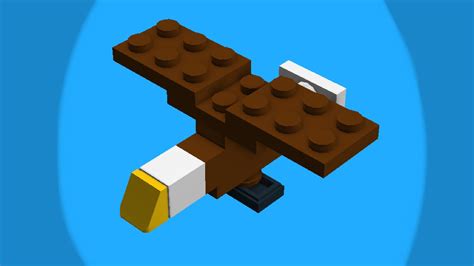 Teeny Tiny LEGO Animals: How to Build an Eagle - YouTube