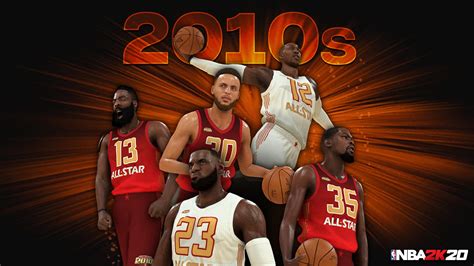 NBA 2K unveils its all-decade starting lineups / Twitter