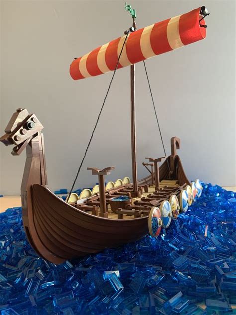 LEGO MOC Viking Longship by SparksBricks | Rebrickable - Build with LEGO