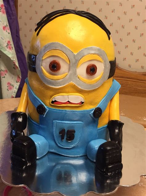 Minion Cake! | Minion cake, Specialty cakes, Minions