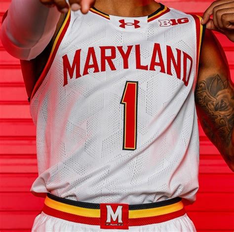 Maryland Terrapins 2023-2024 Home Jersey